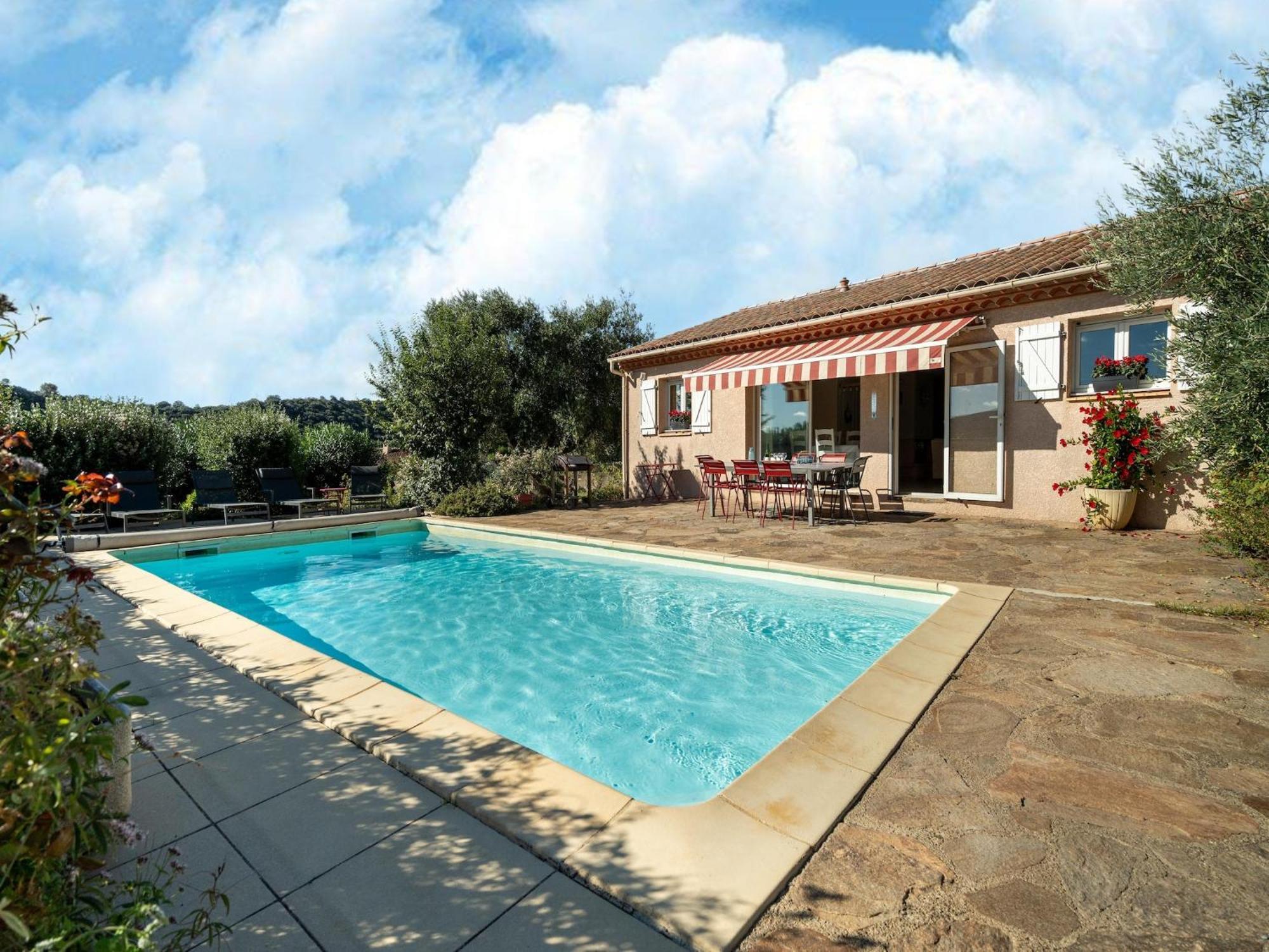 House In The South Of France With Private Pool Villa Roquebrun Exterior photo